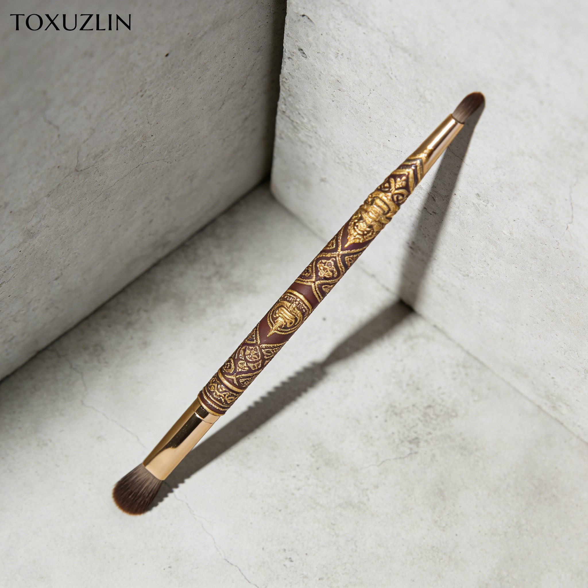 ขนแปรงนุ่มของแปรงทาลิปสติกแบบมืออาชีพ