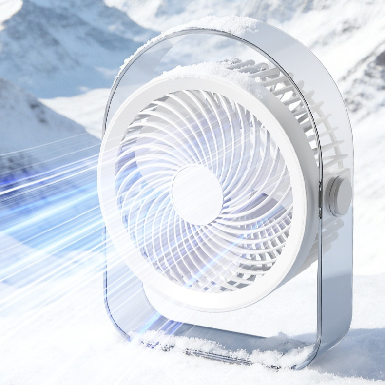 Engine Air-Cooled Ice Desktop Fan