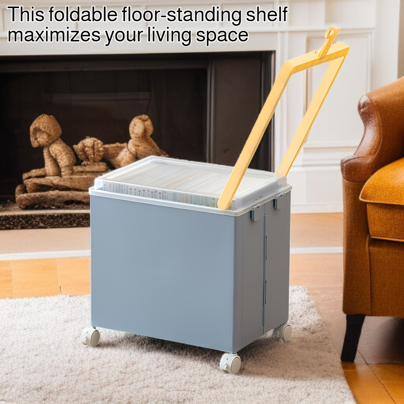 Foldable Floor Storage Rack