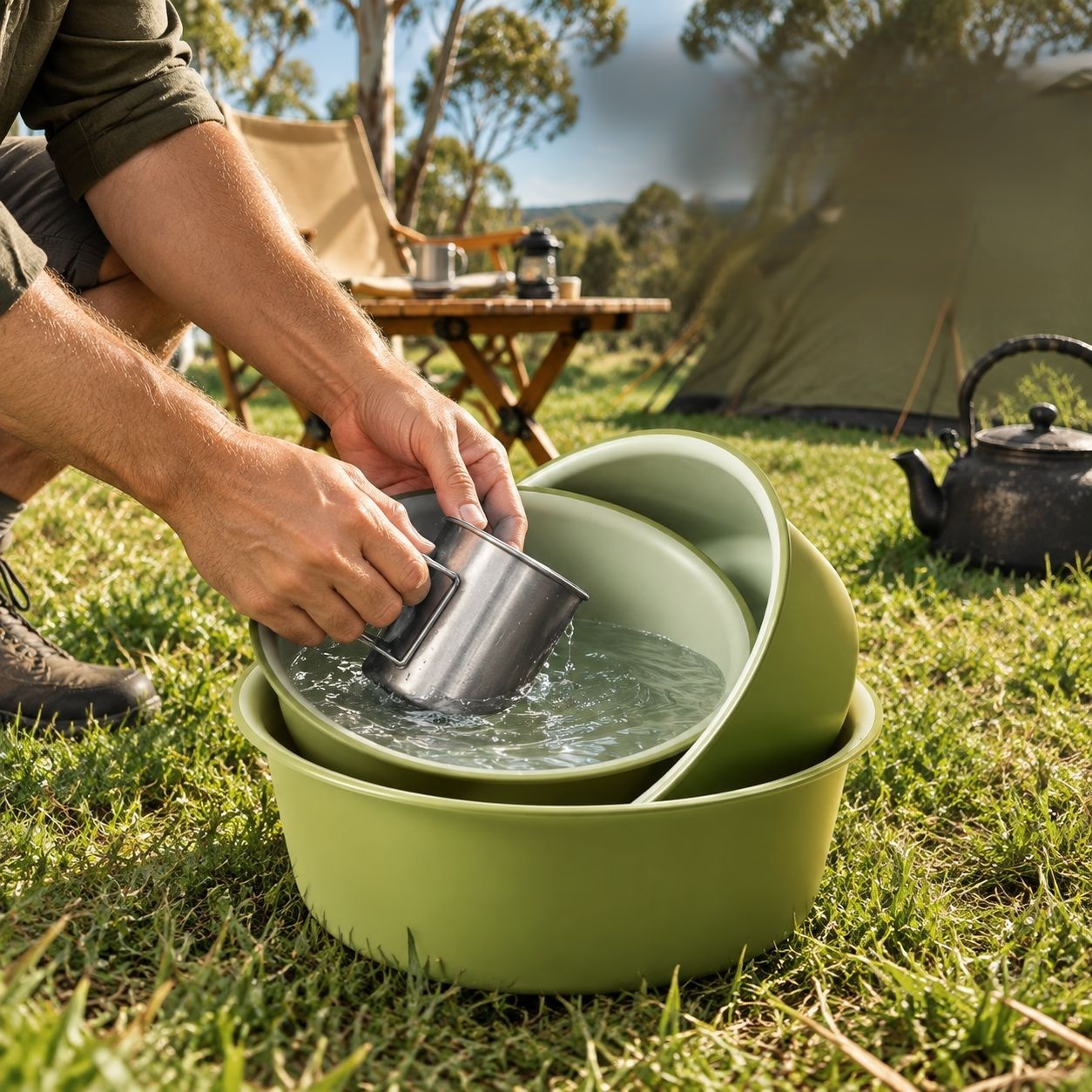 Thickened Durable Large Plastic Wash Basin