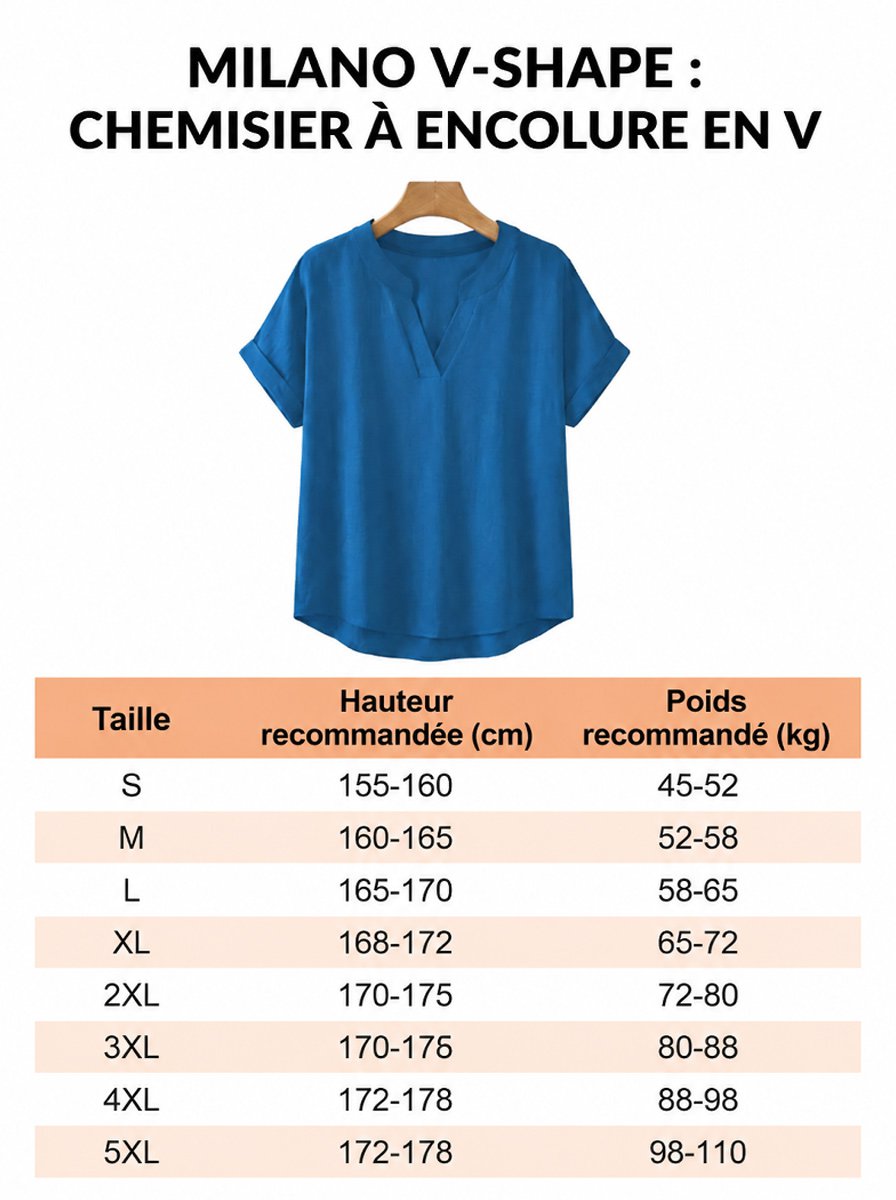 Respirant couleur unie V - word neck Casual manches courtes