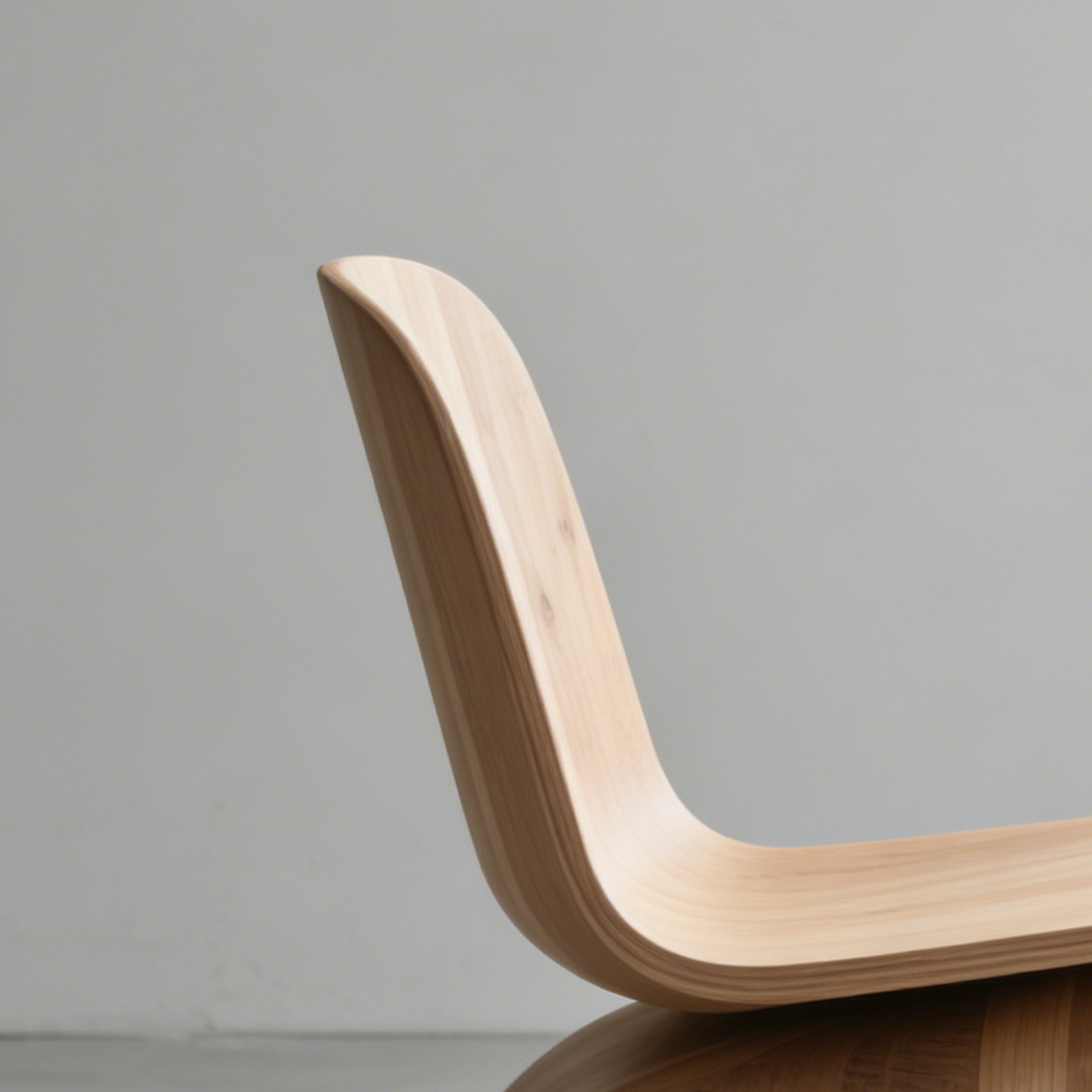 เก้าอี้ไม้ธรรมชาติ