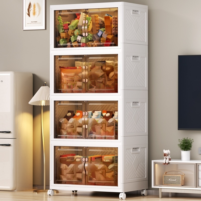 Foldable Modular Drawer Storage Cabinet