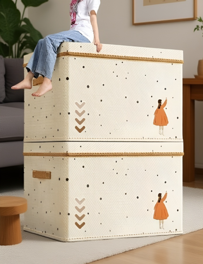 넉넉한 수납 공간의 퀼트 및 의류 보관함