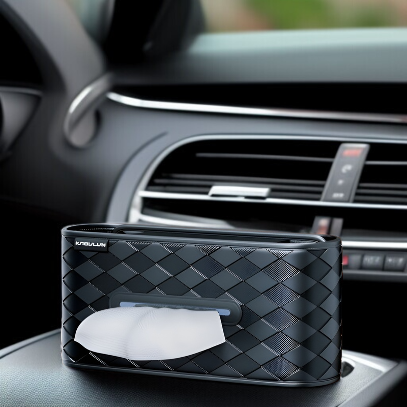車用ティッシュボックス 車用ティッシュボックス 車用ティッシュボックス クリエイティブな多機能伸縮性ベルト レザーサンバイザー シートバック収納
