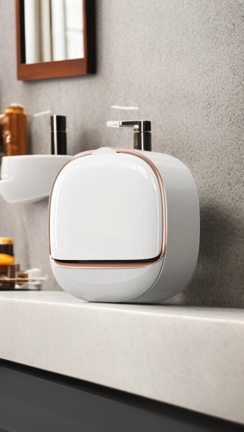 多功能壁掛式肥皂盒容量展示