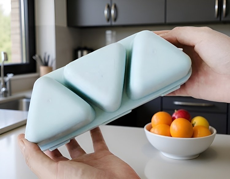 おにぎり型を使った時短調理シーン