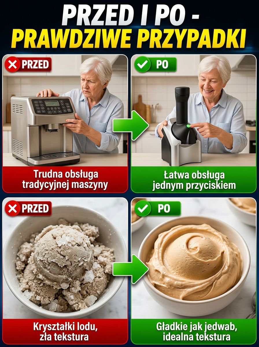 Automatyczna Maszyna do Robienia Lodów do Domu