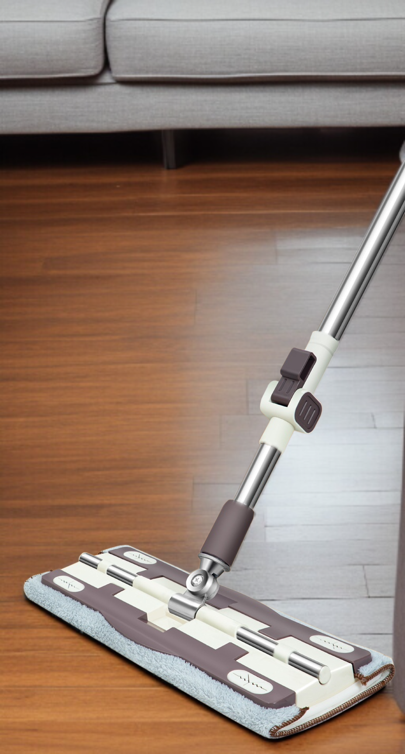 Mopa de piso multifuncional con toalla absorbente