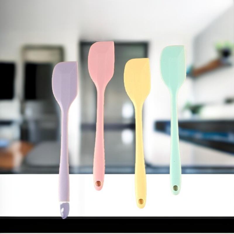 케이크 데코용 내열 실리콘 스크레이퍼 베이킹 공구