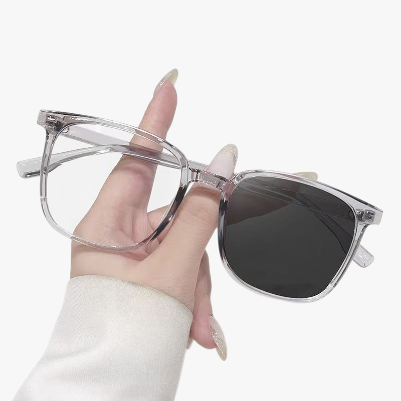 Lunettes optiques à réglage de lumière, style polyvalent