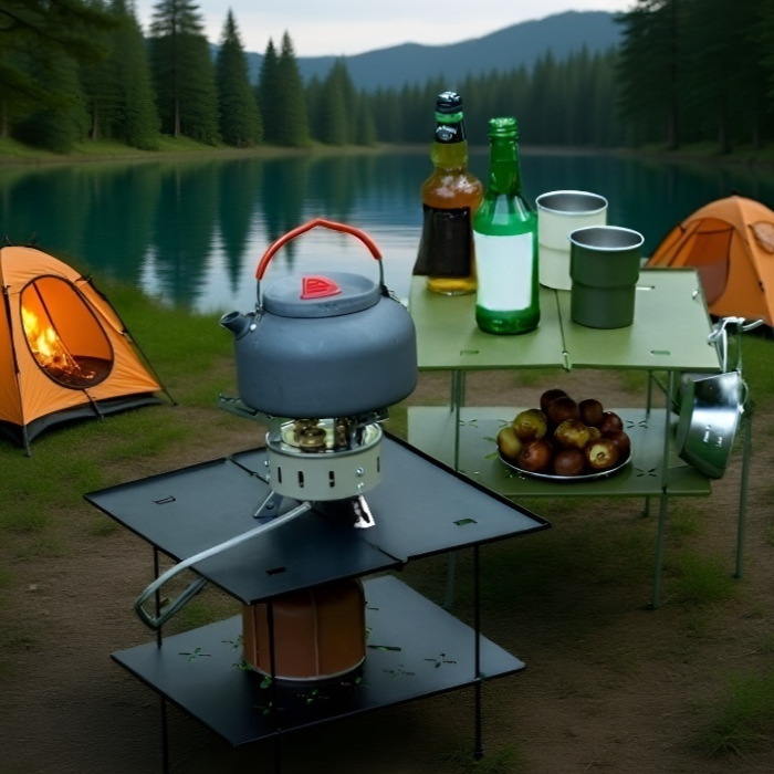 휴대가 간편한 접이식 테이블