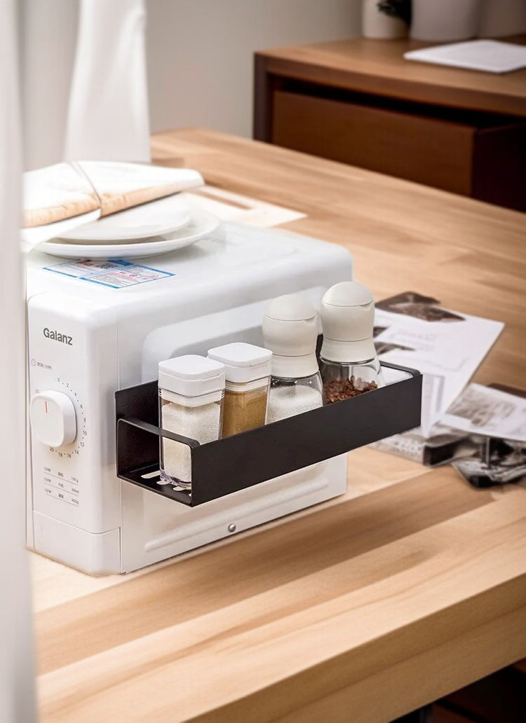 마그네틱 가정용 걸이 다용도 주방 벽면 선반 큰 선물 수납 선반 좋은 물건 랩 마그네틱 선반