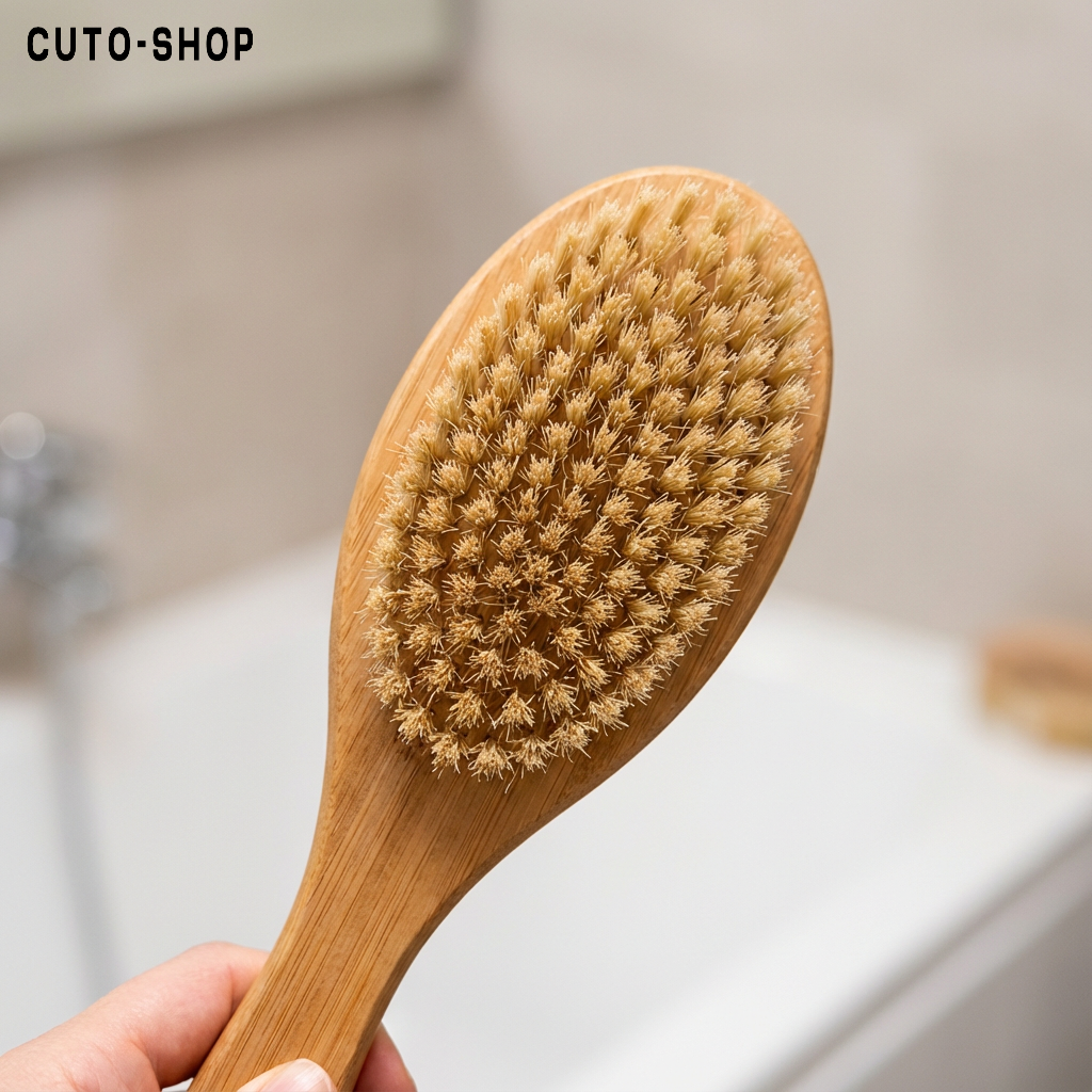 Cepillo de masaje corporal para exfoliación