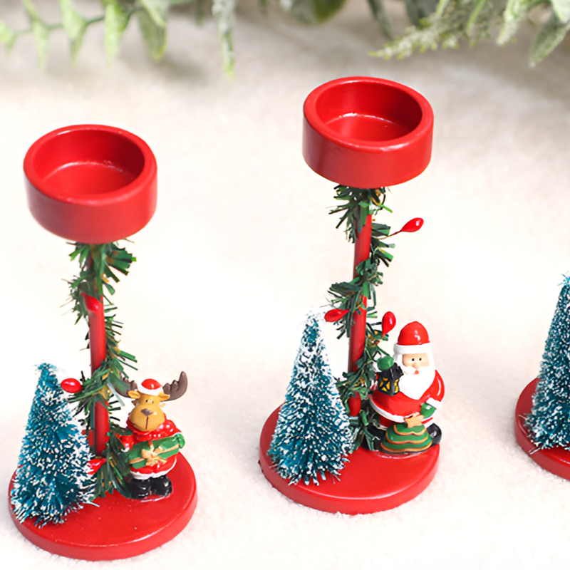 Candlestick ornaments