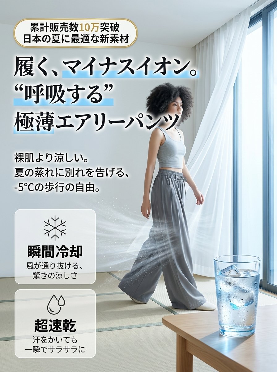 【極薄×吸汗速乾】大人のきれいめカジュアルカーゴパンツ