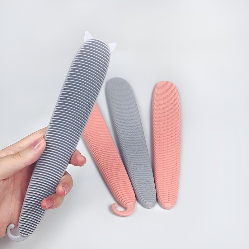 หวีนวดแมว แปรงกำจัดขนลอย แปรงอาบน้ำแมว