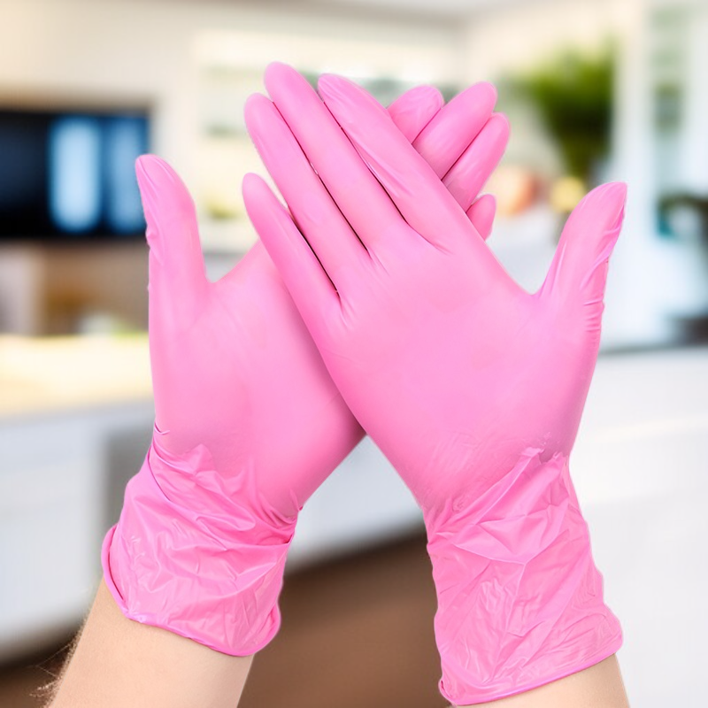 고탄성 니트릴 가정용 장갑