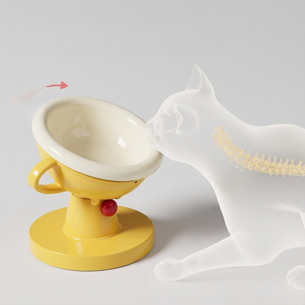 調節可能なペットフードボウル