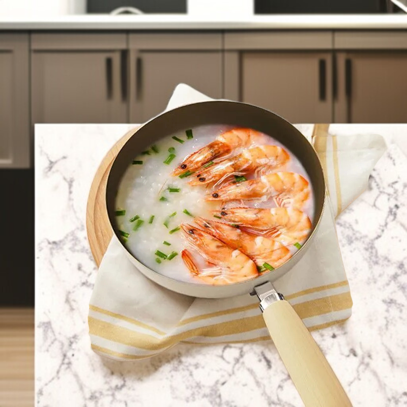 Mini sartén sin recubrimiento, antiadherente y duradera, para el hogar