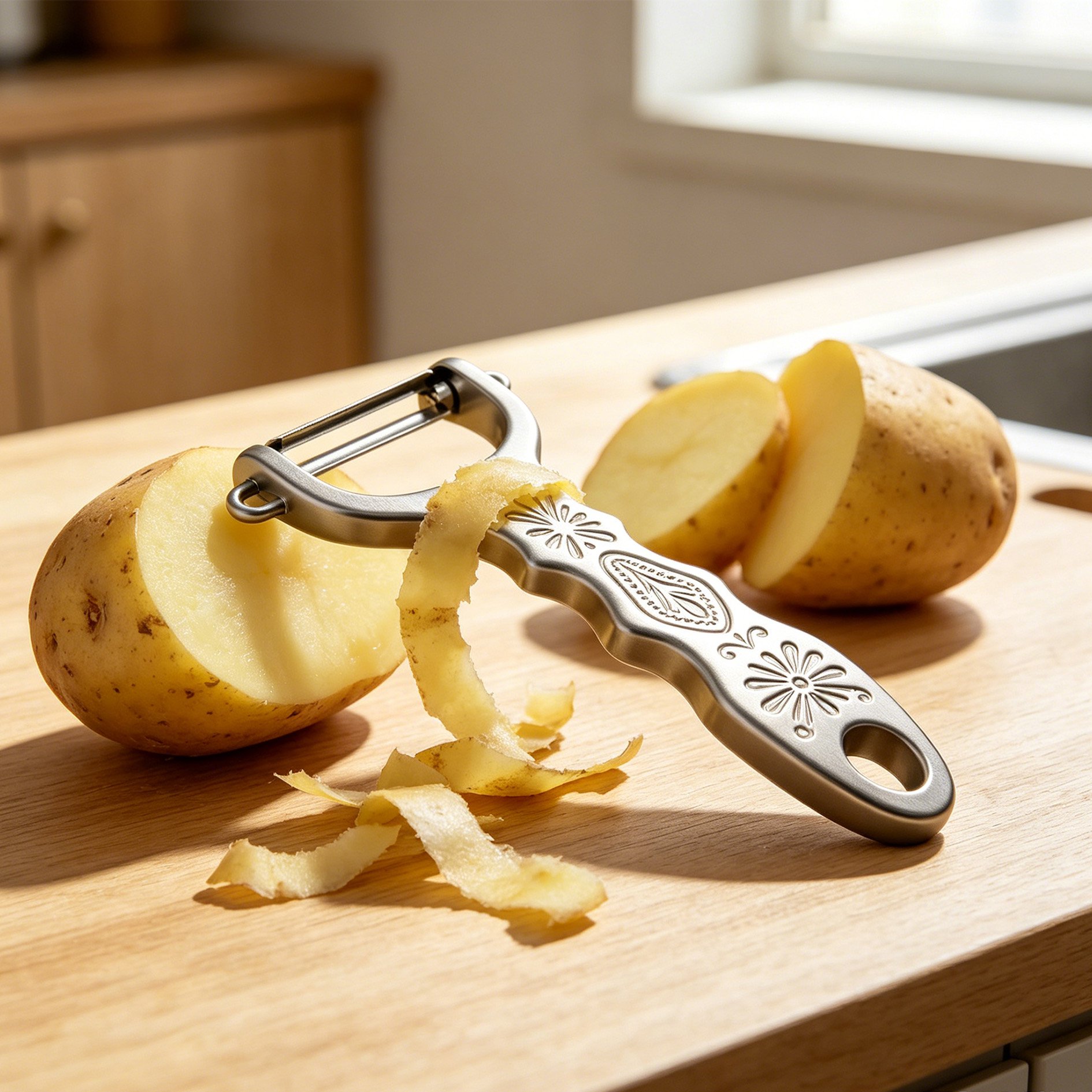 Thickened Titanium Alloy Peeler (Set of 2)