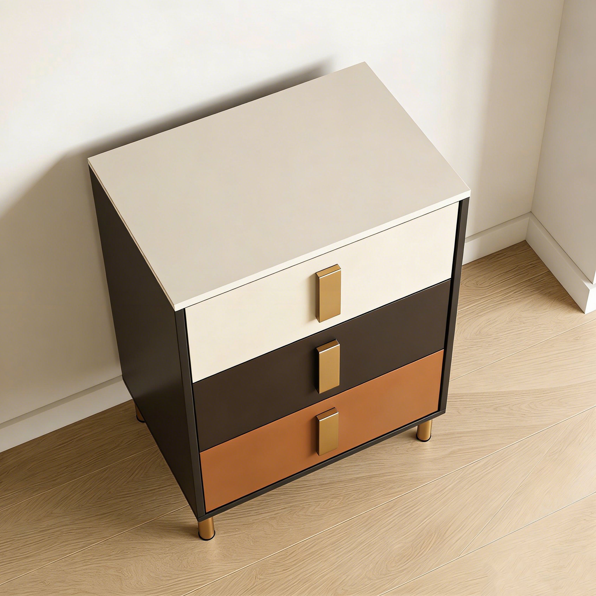 多機能引き出し収納キャビネット