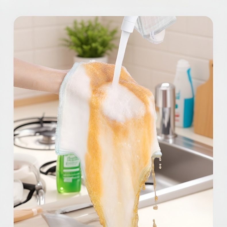 강력한 세척력, 두꺼운 메쉬 천