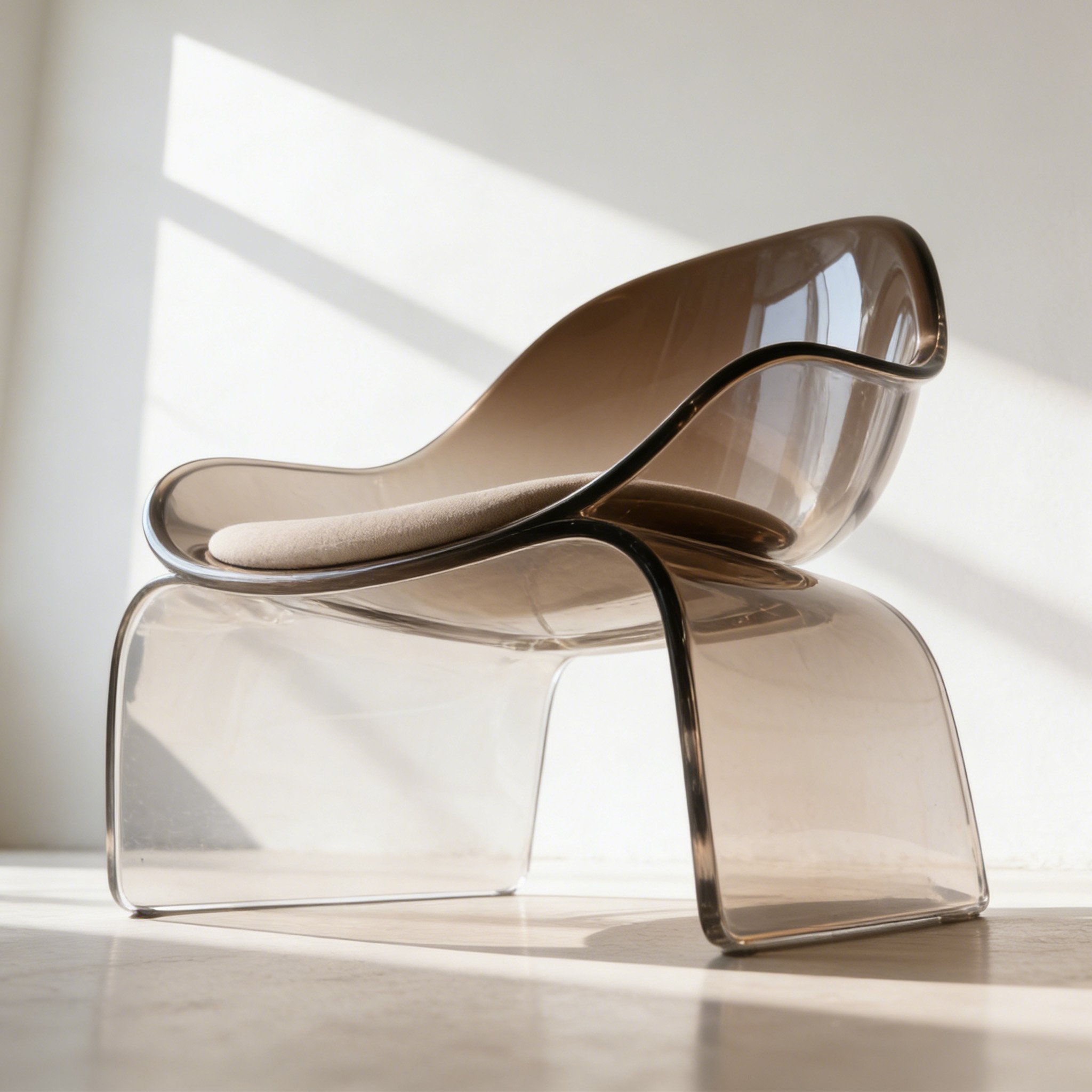 クリアアクリルカジュアルチェア