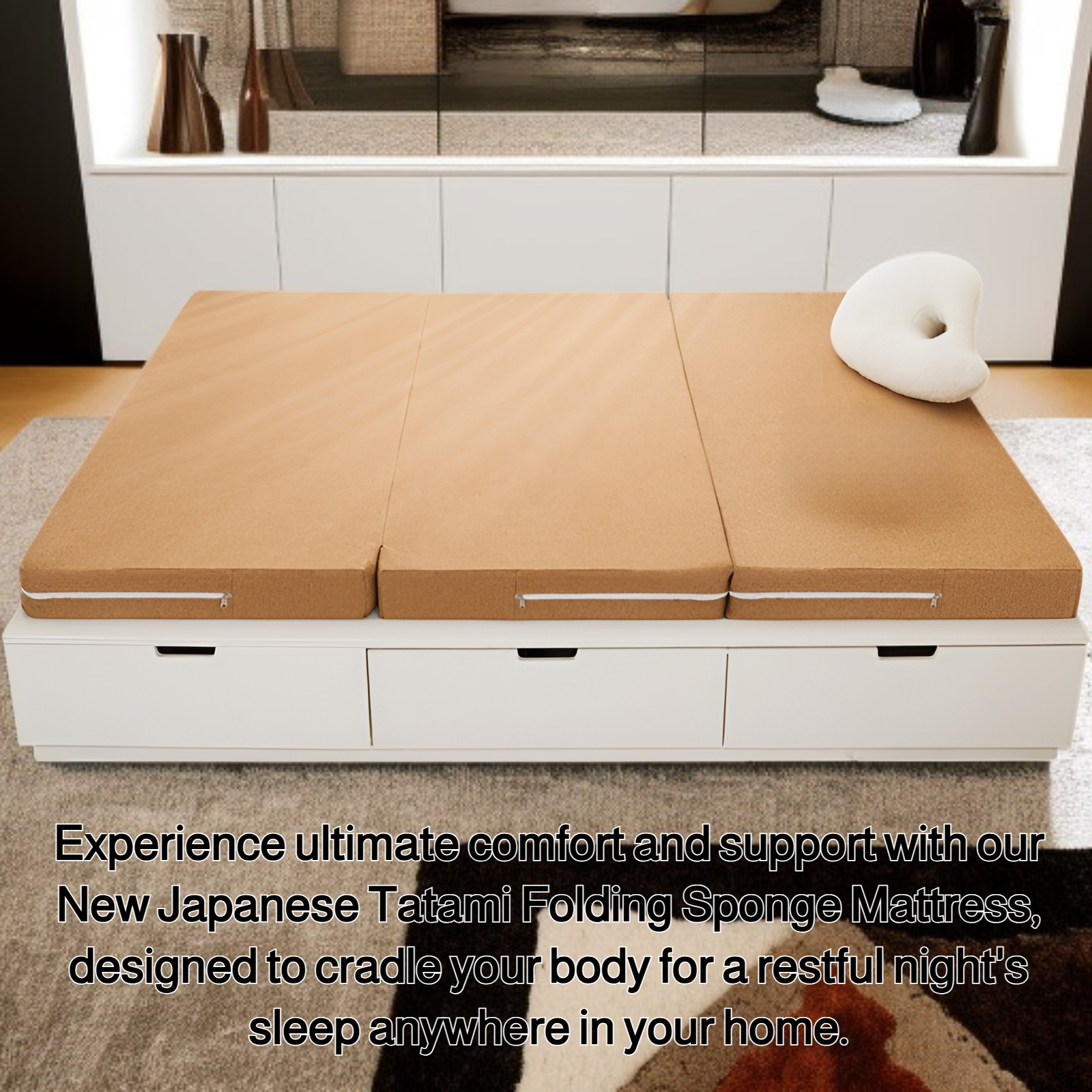 New Japanese Tatami Folding Sponge Mattress