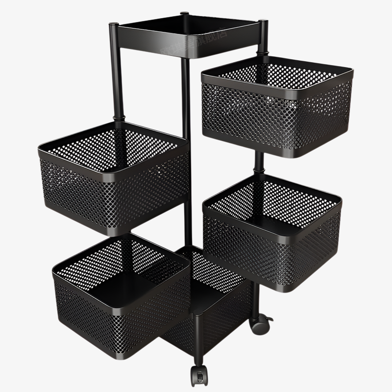 キッチンラック キッチンワゴン キャスター付き 大容量 通気性 収納ワゴン 収納ボックス キッチン収納 キャスターワゴン キッチンカート おしゃれ スリム ワゴン 小物隙間収納 ペットボトルラック 冷