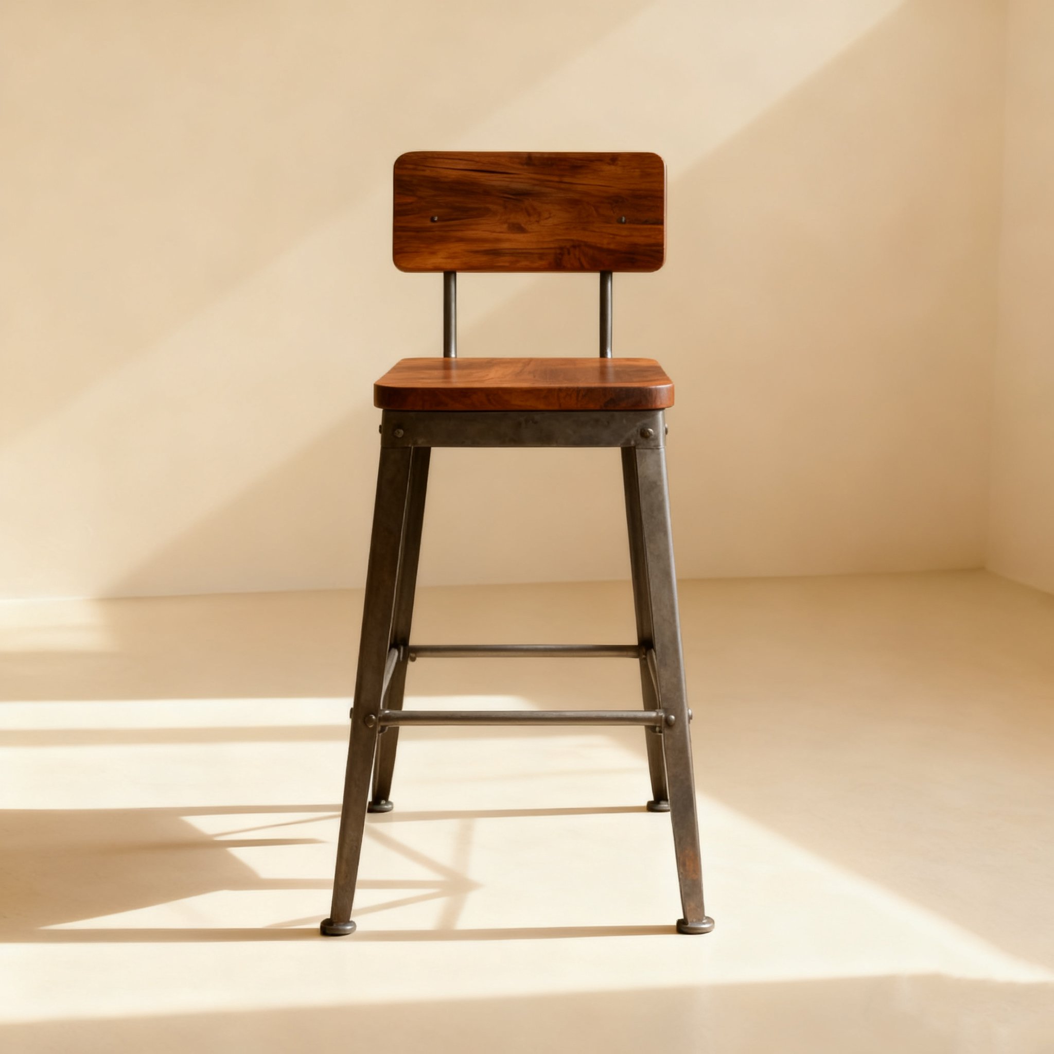 고급 원목 바 스툴 2개입