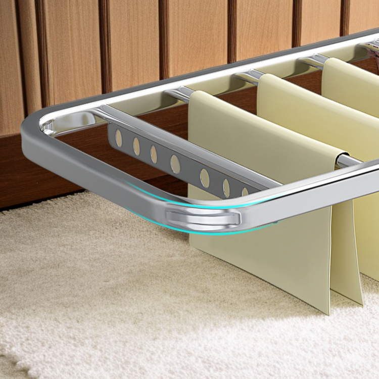 ราวตากผ้าสแตนเลสแบบพับได้สำหรับใช้ในบ้านและนอกบ้าน