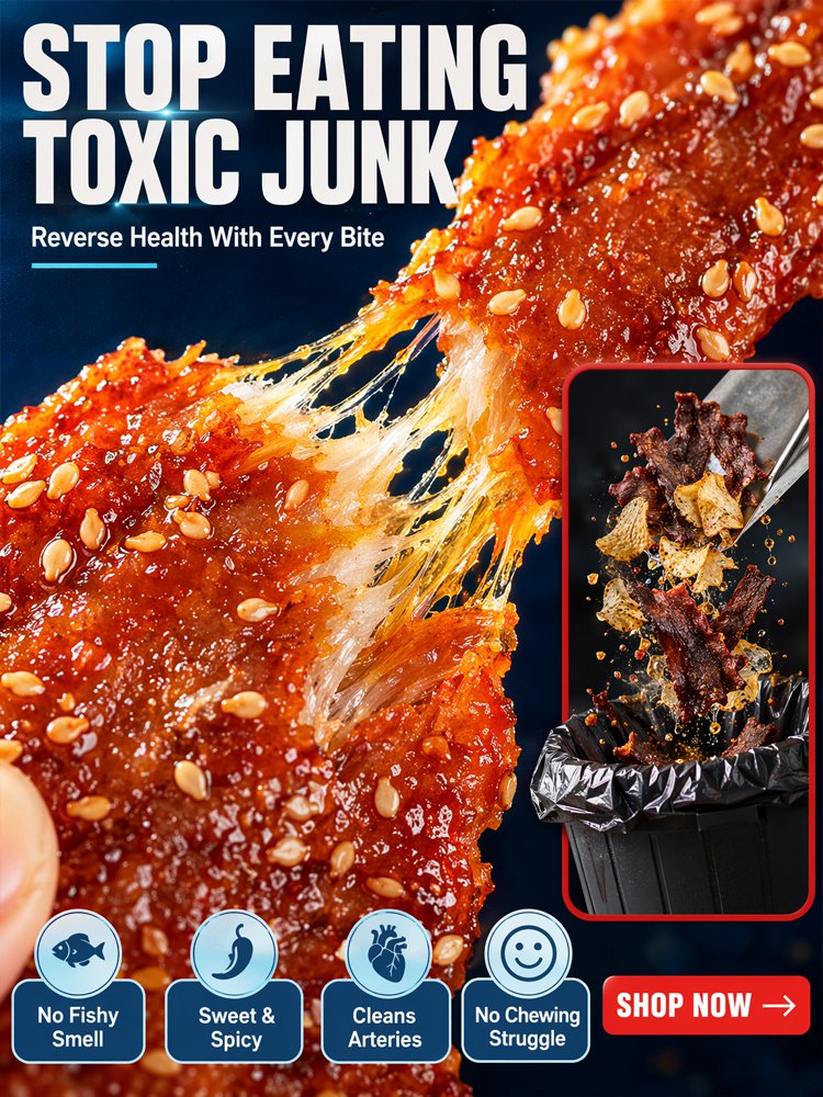 Deep Sea High-Protein Sweet & Spicy Fish Jerky