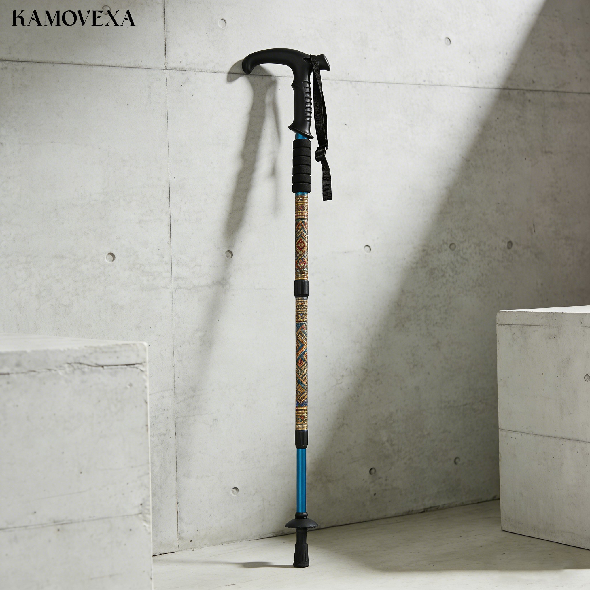 ไม้เท้าเดินป่าปรับระดับได้พร้อมระบบกันกระแทก