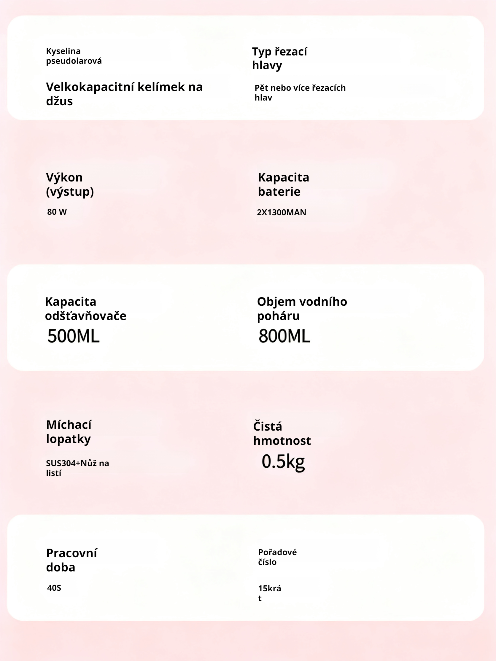 Přenosný bezdrátový odšťavňovací kelímek TonTon