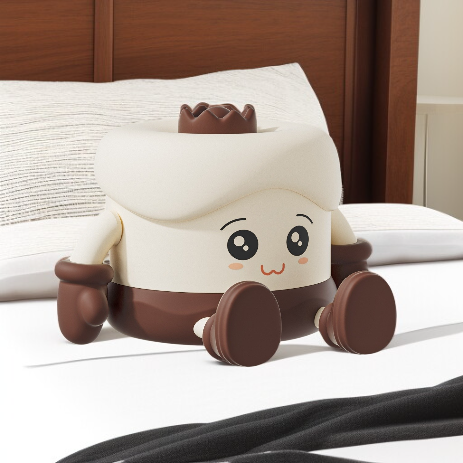 Lámpara de sueño con forma de pastel de cumpleaños como regalo