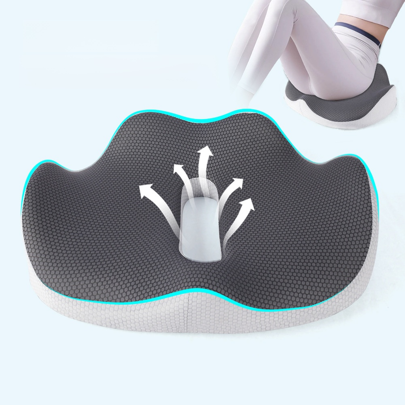 Long Sitting Anti-Slip Memory Foam Seat Cushion, Comfortable for Home and Office Use