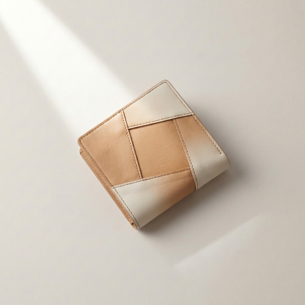 シンプルな本革財布
