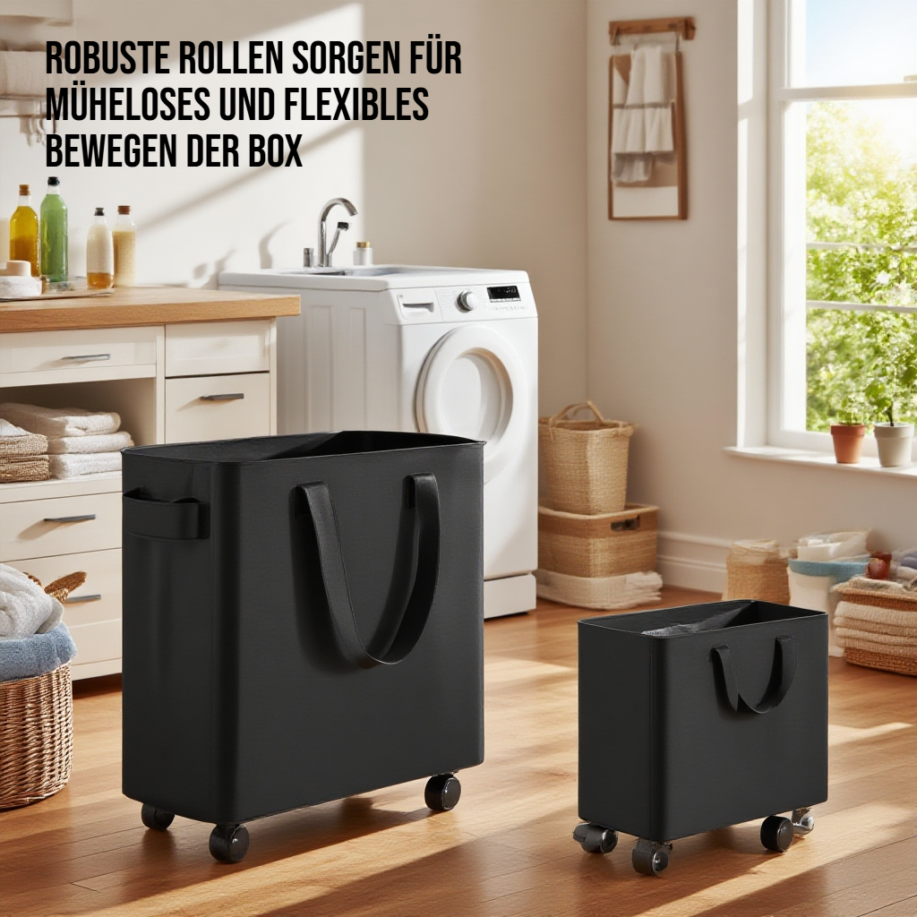 Rollenrad klappbarer Schmutzkleidung Aufnahmebox