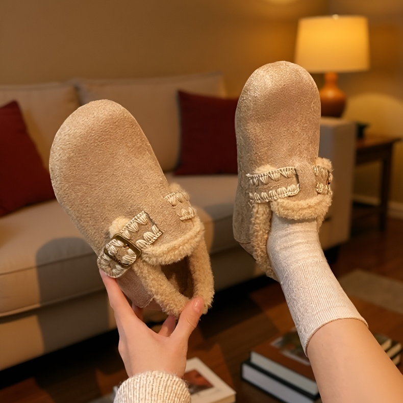 부드러운 융털 안감이 돋보이는 버켄 워커