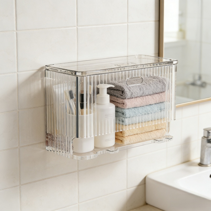 壁掛式多功能收納盒 內衣襪子整理抽屜 家用掛牆收納神器