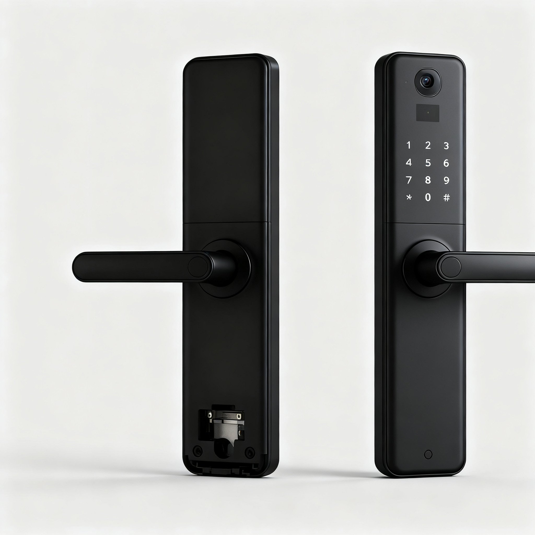 กุญแจประตูอิเล็กทรอนิกส์อัจฉริยะวัสดุโลหะ