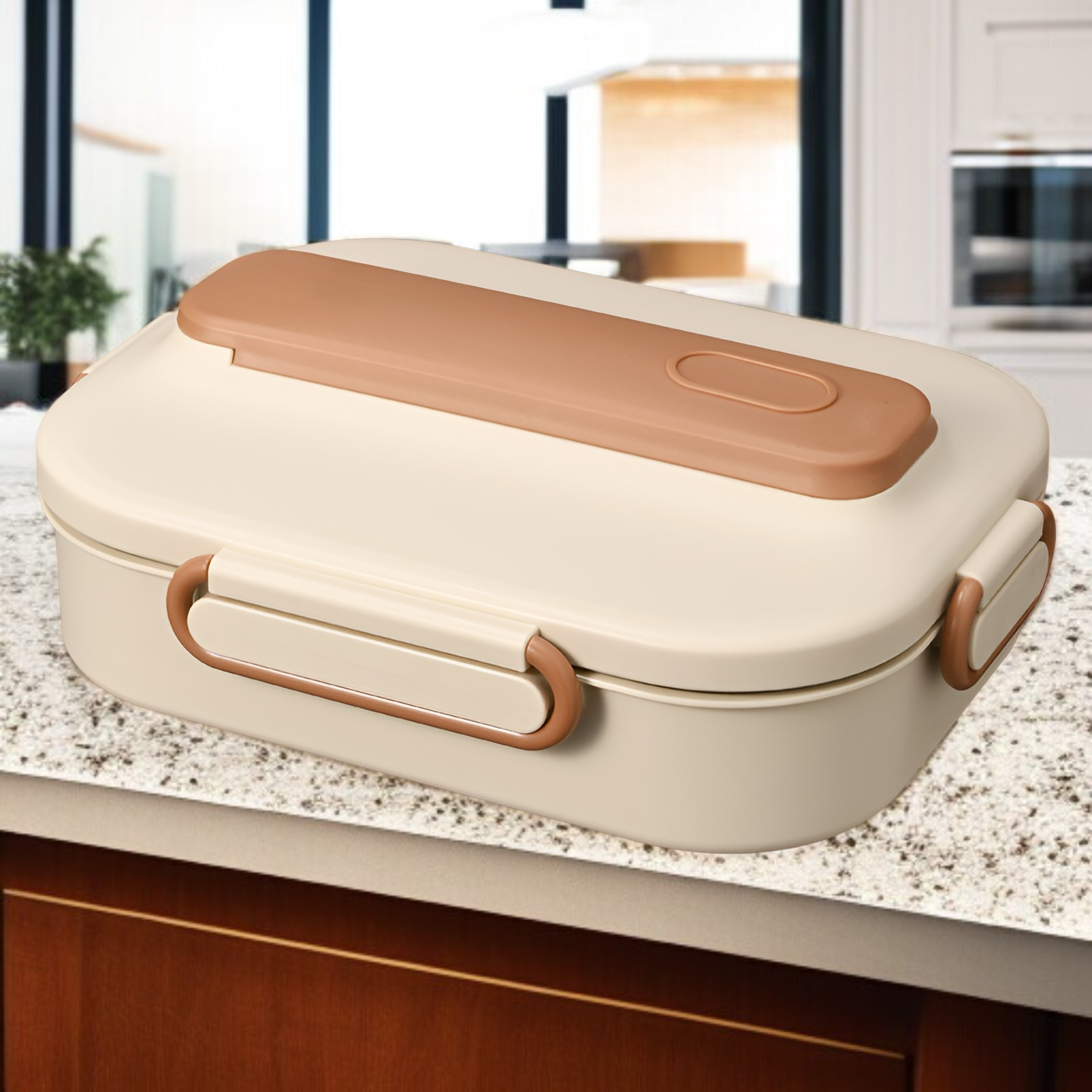 Isolierte Edelstahl-Lunchbox für Schüler, passt ins Schließfach