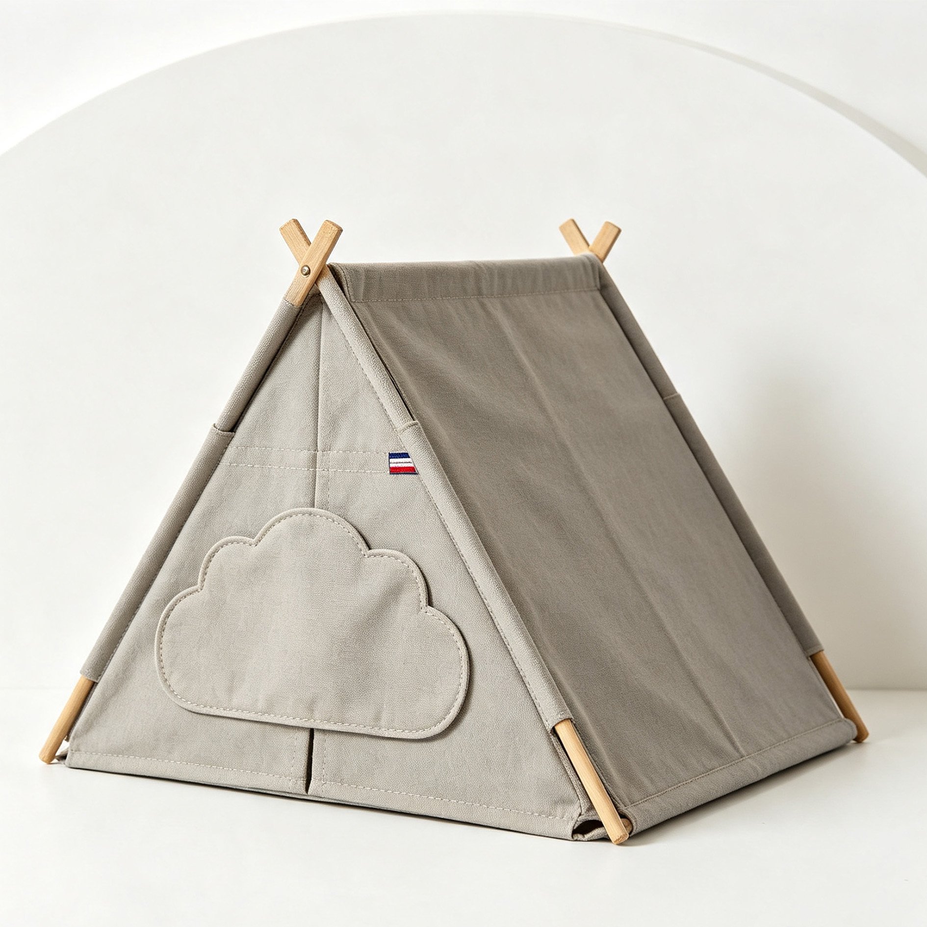 Foldable fabric storage box