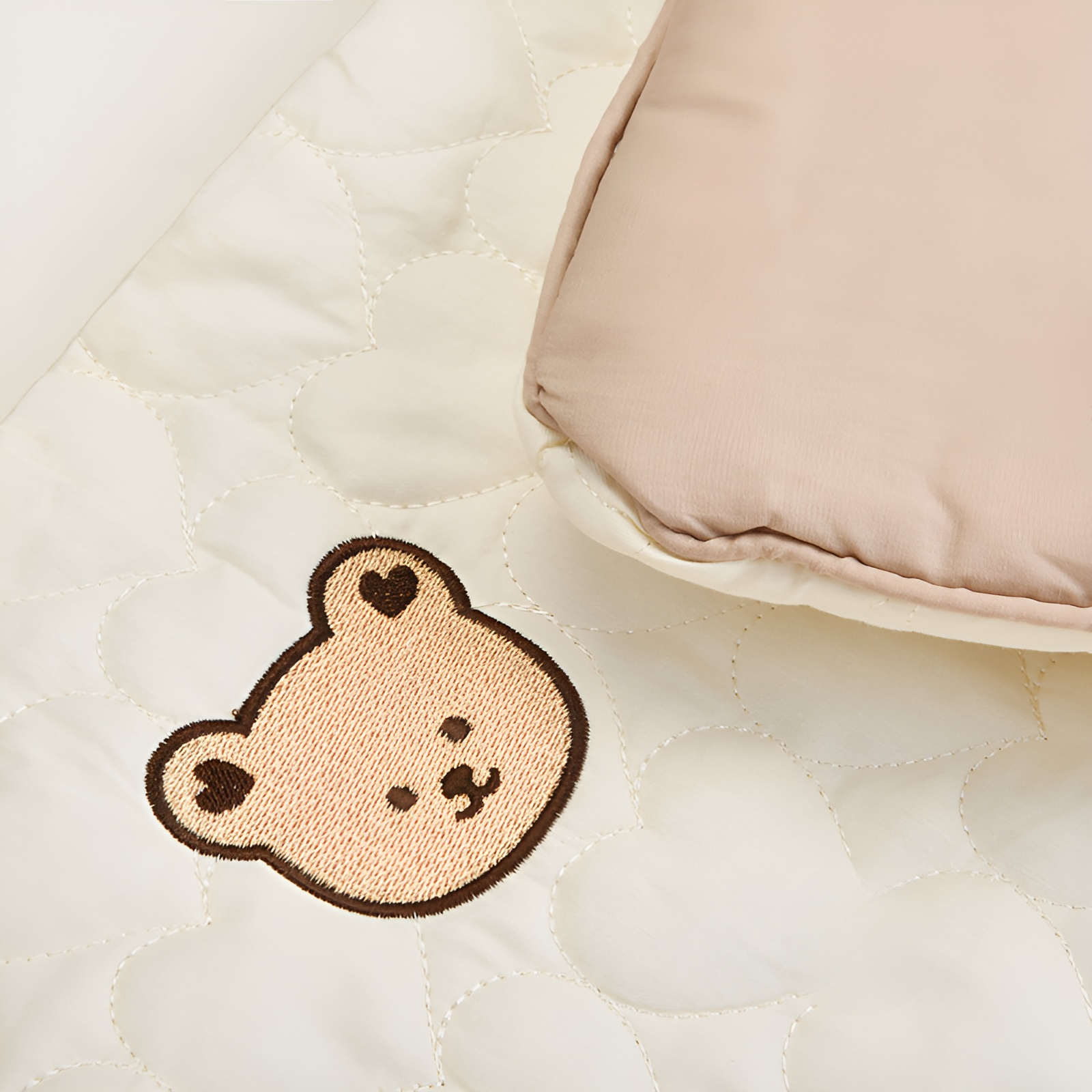 퀼팅 자수 순면 낮잠 매트