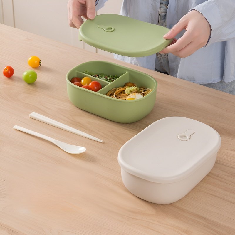 Lunchbox silikonowy spożywczy, szczelny