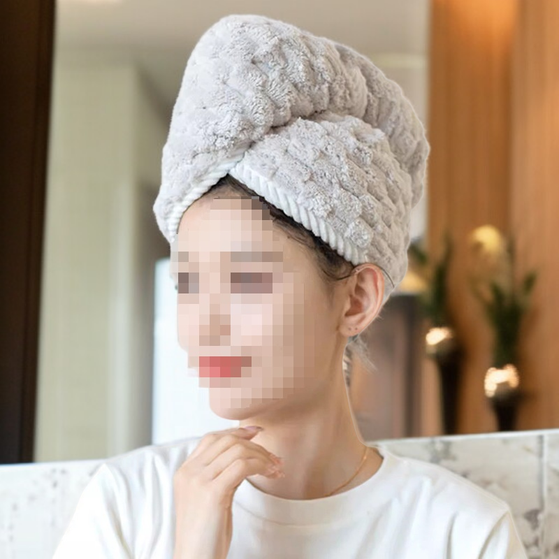 منشفة شعر فائقة الامتصاص