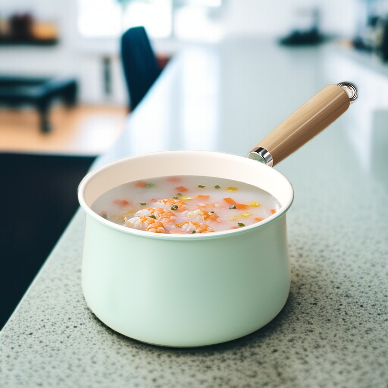 가정용 무접착 우유냄비 양면 무접착 비주얼 라면냄비