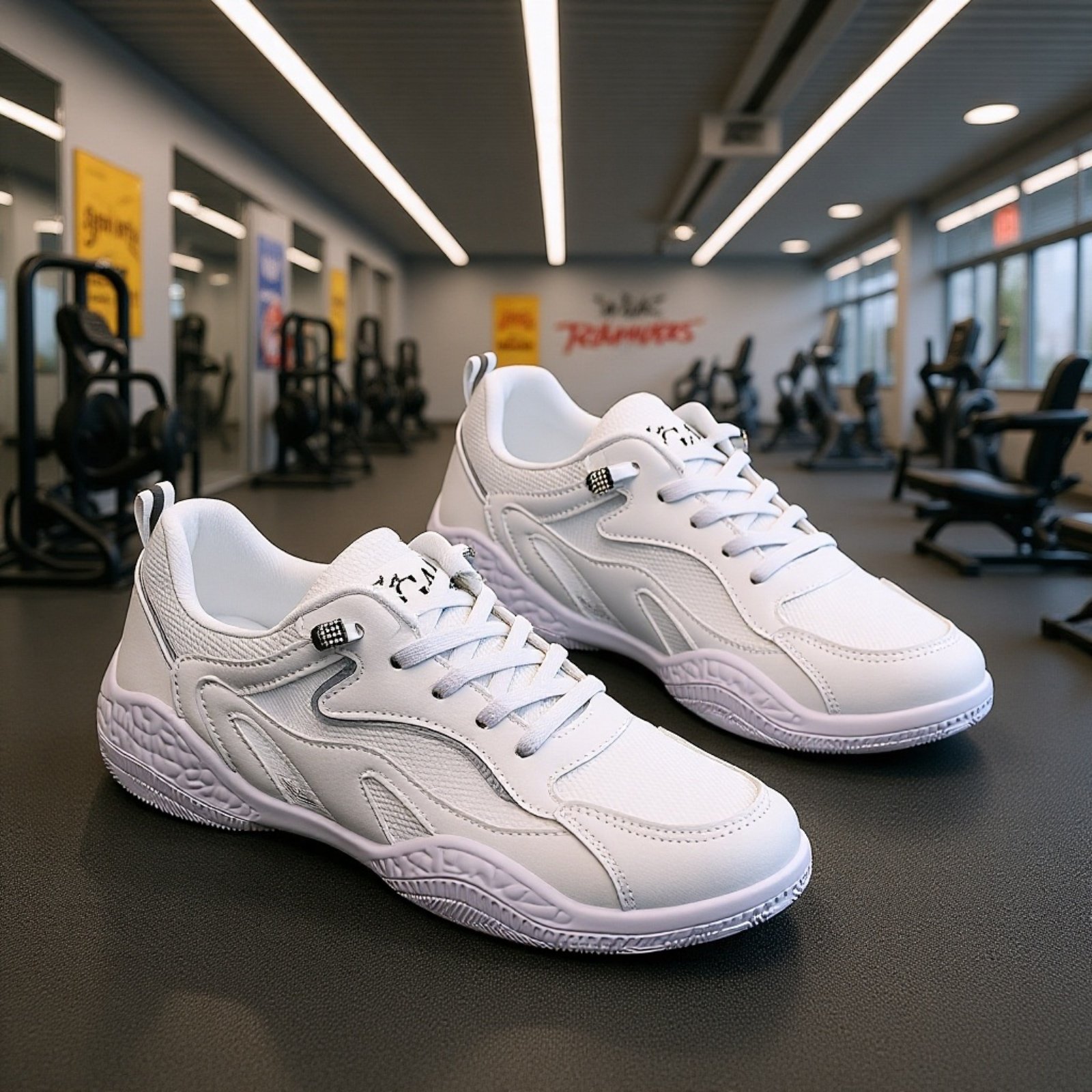 通気性抜群のレディースカジュアルメッシュランニングシューズ