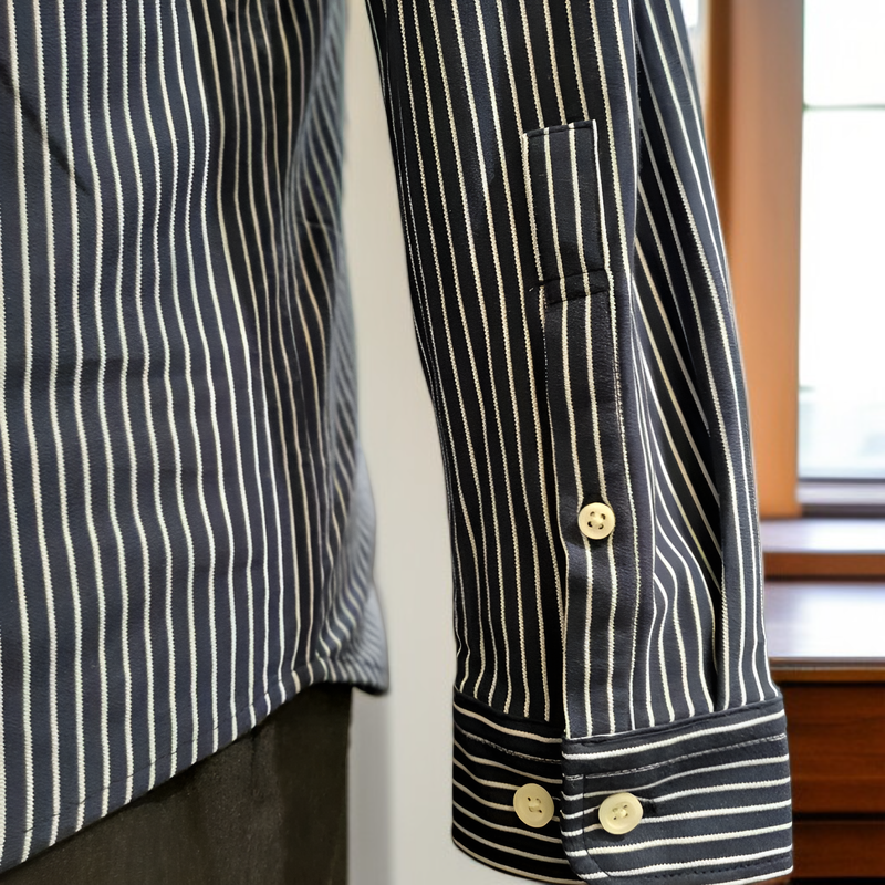 슬림핏 남성 긴팔 셔츠